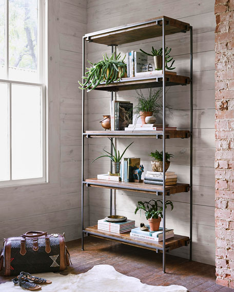 Phoebe Bookcase from www.horchow.com
accessorize a bookcase
shelf unit accessories